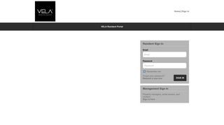Resident Sign In - VELA Resident Portal - Buildium