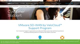 VMware SD-WAN by VeloCloud | Customer Support