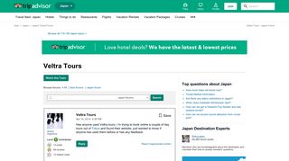 Veltra Tours - Japan Forum - TripAdvisor