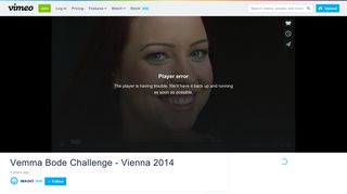 Vemma Bode Challenge - Vienna 2014 on Vimeo