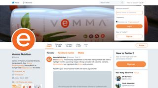Vemma Nutrition (@Vemma) | Twitter