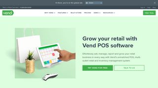 Choose the World's Best Retail POS Software | Vend POS Systems