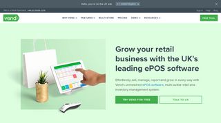 Retail EPOS Software | Point of Sale (POS) System | Vend POS UK