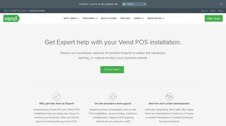 Accredited Vend Resellers and Advisors | Vend