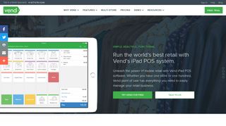Run the World's Best Retail iPad POS System | Vend Point of Sale