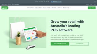 Point of Sale (POS) System | POS Software for Retail | Vend AU