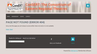 Consert | Resources - Consortium of Eastern Regional Theatres, Inc.