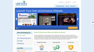 Vendio Ecommerce Store Platform: Ecommerce Online Stores