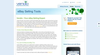 eBay Selling Tools - Build an Online Store with Vendio's eBay Seller ...