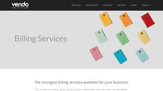 Billing Services – Vendo Services