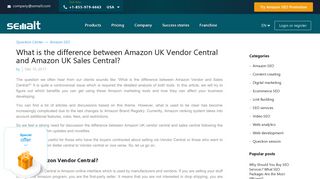 Amazon Vendor Central UK - How To Grow Your Business On ...