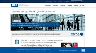 Visitor Management System & Check In Software - HID Global