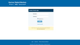 Vendor Portal - Login - Capterra