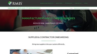 Vendor Compliance & Supplier Compliance Management | RMIS