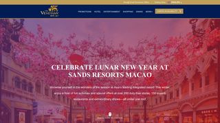 Macau Hotel | The Venetian Macao® | Luxury Hotel in Macau