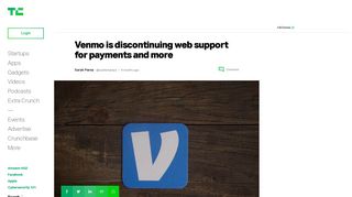 Venmo is discontinuing web support for payments and more ...