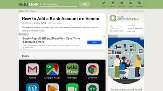 How to Add a Bank Account on Venmo: 9 Steps (with Pictures)