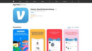Venmo: Send & Receive Money on the App Store - iTunes - Apple