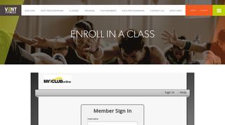 Enroll In A Class | VENT Fitness