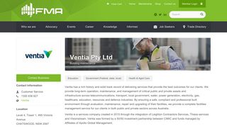 Ventia Pty Ltd - Facility Management Association of Australia