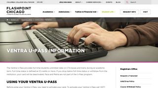 Ventra U-Pass Information - Flashpoint Chicago