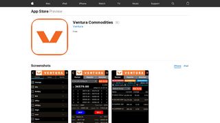Ventura Commodities on the App Store - iTunes - Apple