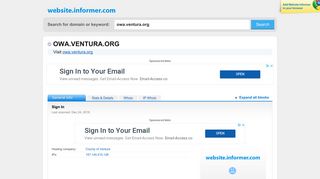 owa.ventura.org at Website Informer. Sign In. Visit Owa Ventura.