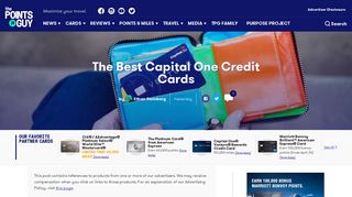 Best Capital One Credit Cards to Maximize Rewards - The Points Guy