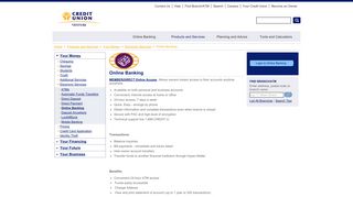 Venture Credit Union - Online Banking