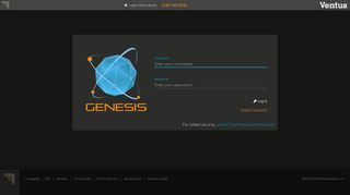 Login | GENESIS by Ventus Wireless