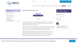 venuedirectory.com | HBAA