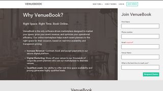 Event Management Software for Venues, Restaurants ... - VenueBook