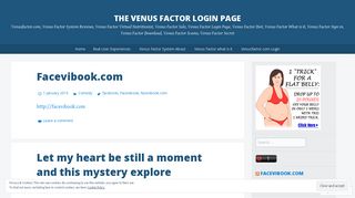 The Venus Factor Login Page | Venusfactor.com, Venus Factor ...