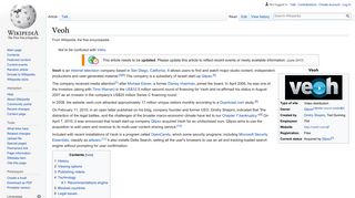 Veoh - Wikipedia