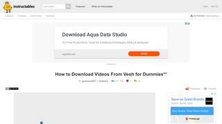 How to Download Videos From Veoh for Dummies**: 5 Steps