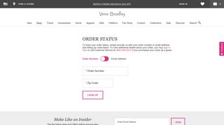 order_history | Vera Bradley