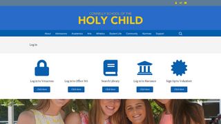 Login – Holy Child - Connelly School of the Holy Child