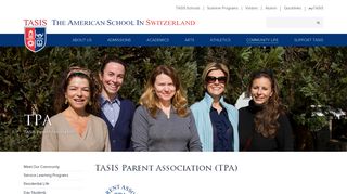 TASIS The American School in Switzerland: TASIS Parent Association ...