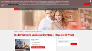 Niederrheinische Sparkasse RheinLippe - Hauptstelle Wesel ...