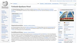 Verbands-Sparkasse Wesel – Wikipedia