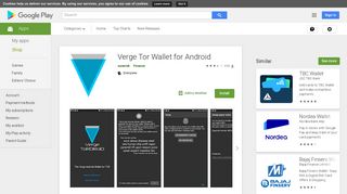 Verge Tor Wallet for Android - Apps on Google Play