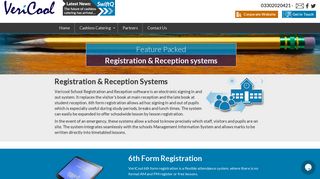 School Registration & Reception Systems, Software - Vericool