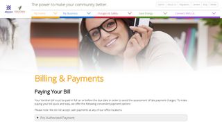 Paying Your Bill - Veridian Connections