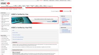 Verified by Visa | HSBC Sri Lanka