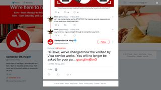 Santander UK Help on Twitter: 