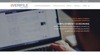 Employment Screening by eVerifile | Fast and Accurate