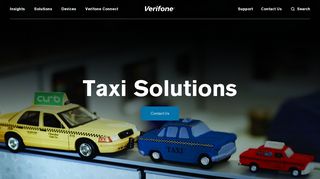 Taxi Solutions | Verifone.com