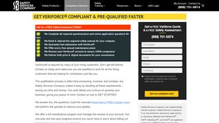 Veriforce Compliance & Safety | Safety Services Company