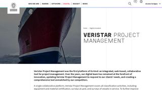 Veristar Project Management | Marine And Offshore