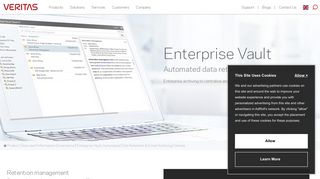Enterprise Vault: Automated Data Retention & Email Archiving | Veritas